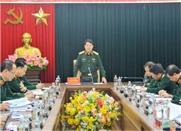 Đại tướng Lương Cường chủ trì Hội nghị giao ban Tổng cục Chính trị tháng 10-2023
